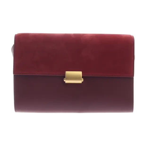 Clutch Bag, in Bordeaux, Leather, The Row