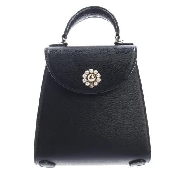 Handtasche, in Schwarz, Leder, Simone Rocha