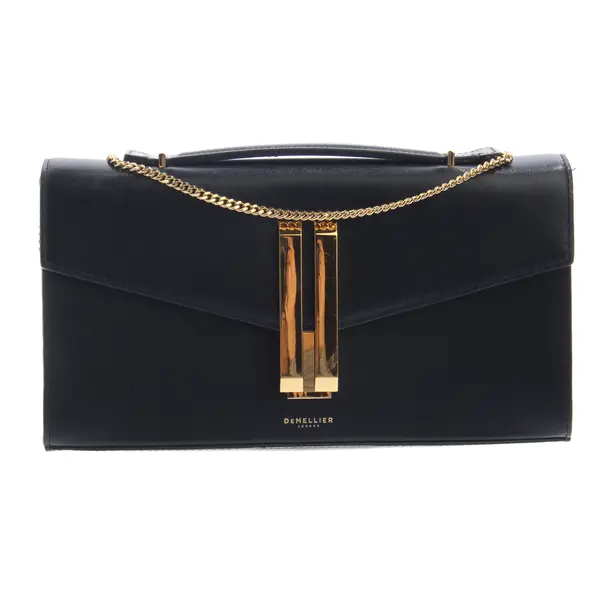 Schultertasche, in Schwarz, Leder, DeMellier