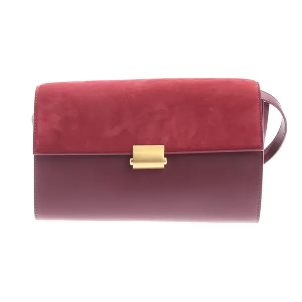 Shoulder Bag, in Bordeaux, Leather, The Row