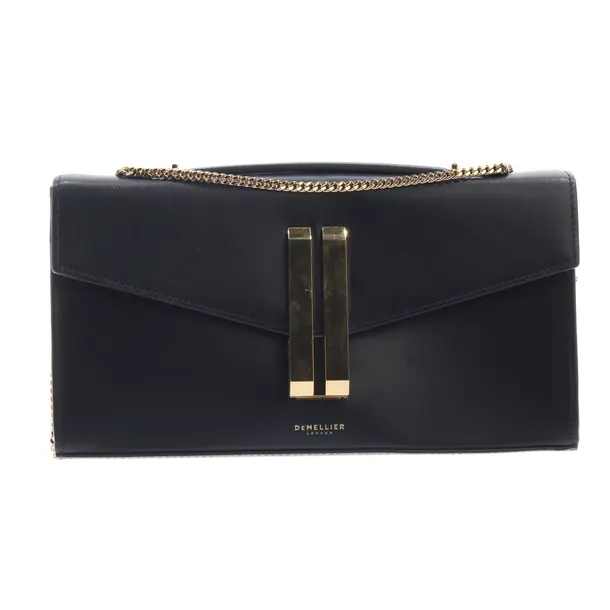 Shoulder Bag, in Black, Leather, DeMellier