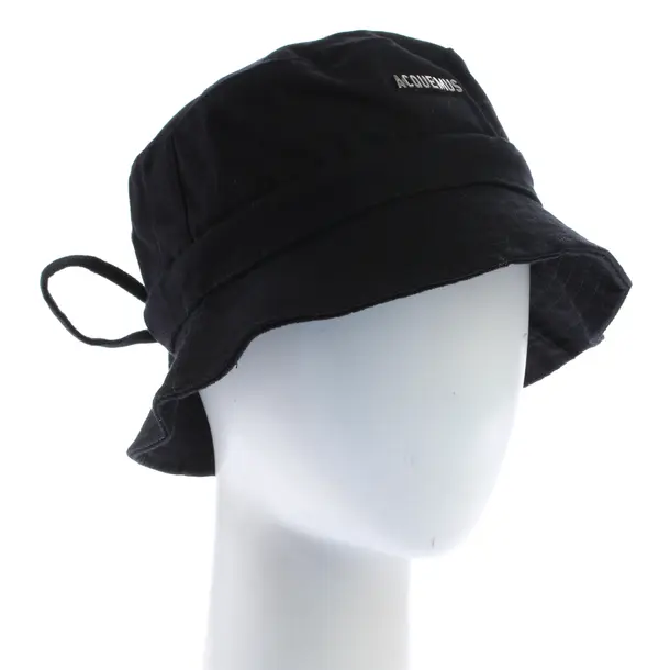 Hat, in Black, Cotton, Jacquemus