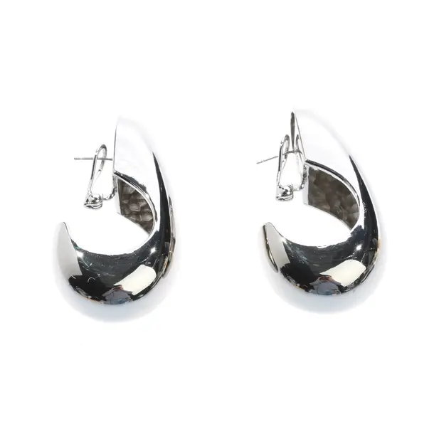 Ohrringe, in Silber, Metall (metallisch, metallisiert), Jennifer Behr