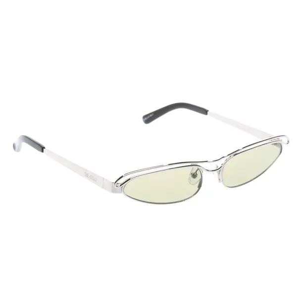 Sunglasses, in Silver, Synthetic / Metal, The Attico