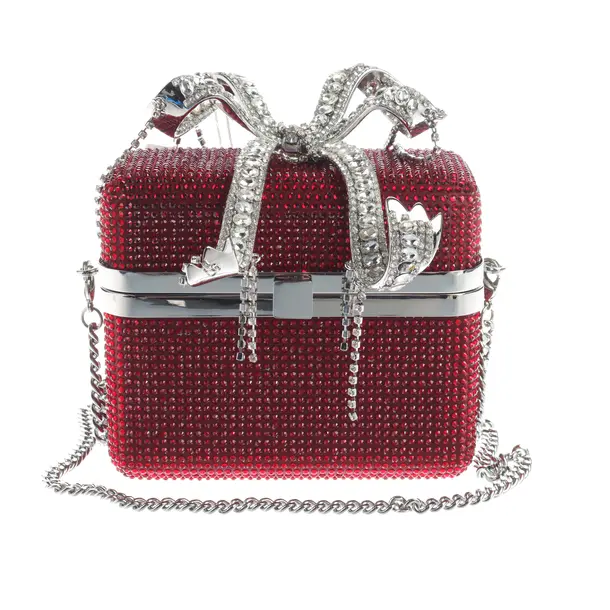 Evening Bag, in Bordeaux, Other Material, self-portrait