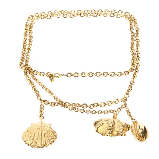 Halskette, in Gold, Metall (metallisch, metallisiert), Chloé