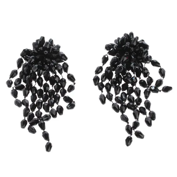 Earrings, in Black, Other Fibers, Isabel Marant