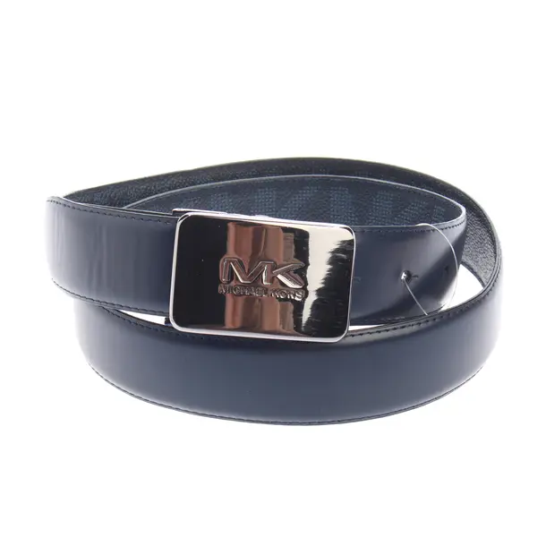 Belt, in Navy, Leather, Michael Kors