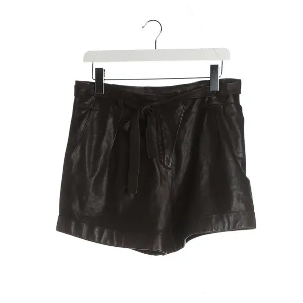 Shorts, in Bordeaux, Leather, Marc Cain