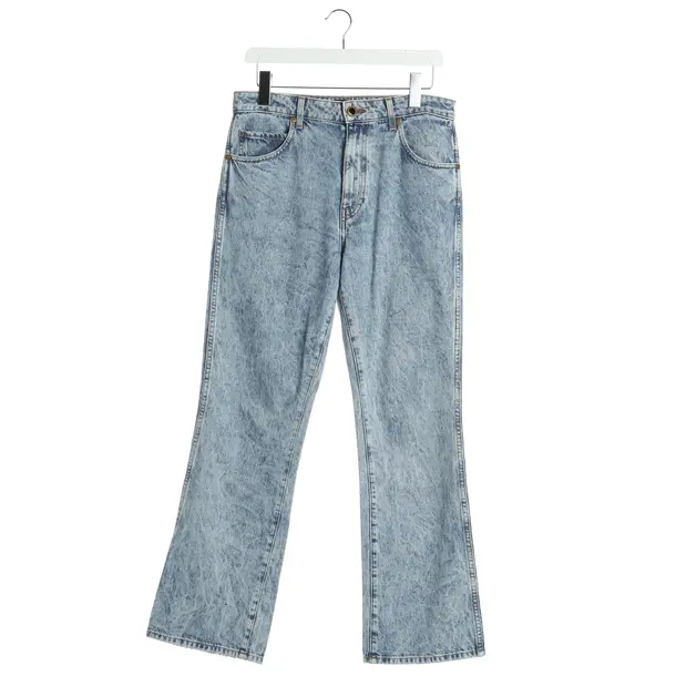 Jeans straight fit, in Blu, Cotone, Khaite