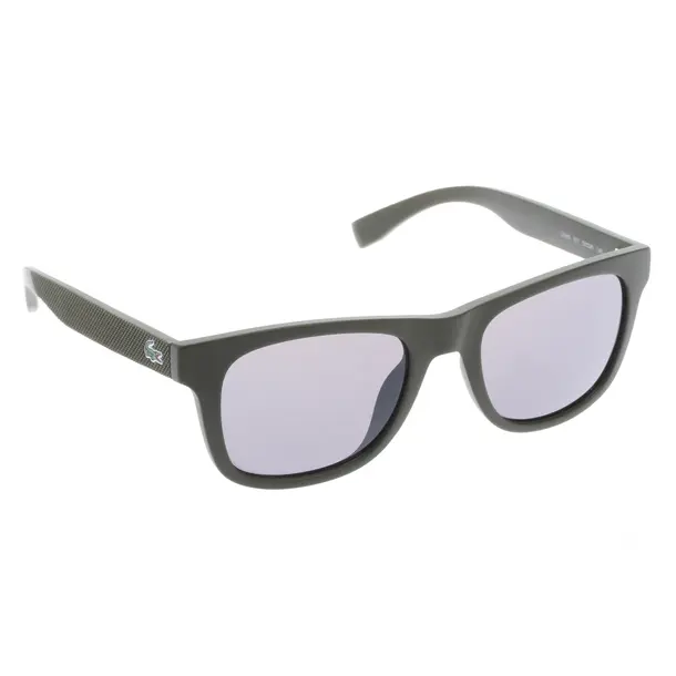 Sonnenbrille, in Dunkelgrün, Kunststoff, Lacoste