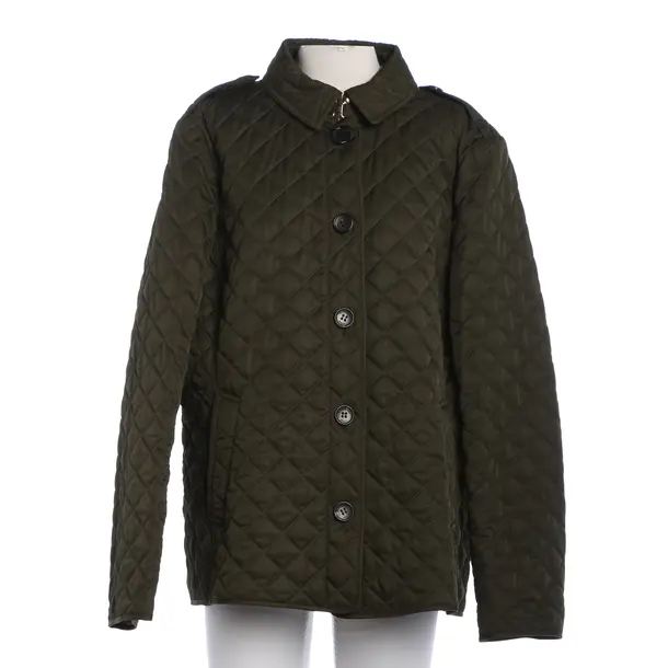 Mid-Season Jacket, in Green, Polyester, Burberry Brit