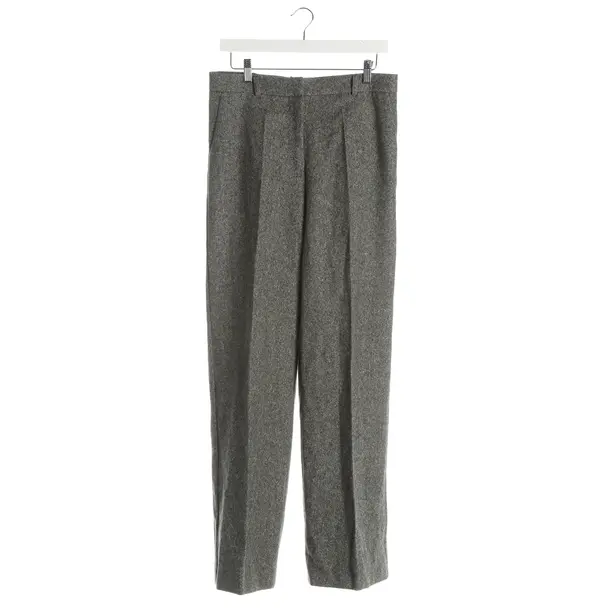 Pants, in Gray, Wool, Max Mara