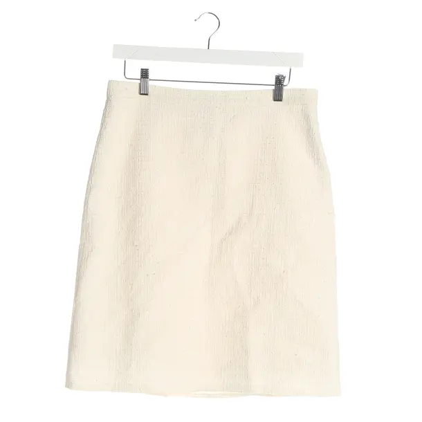 Skirt, in Cream, Cotton, Max Mara