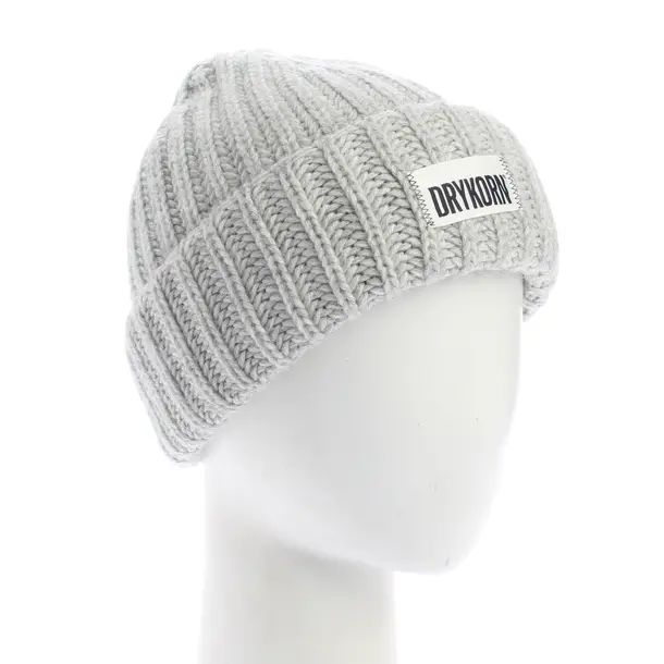 Beanie, in Gray, Polyacryl, Drykorn