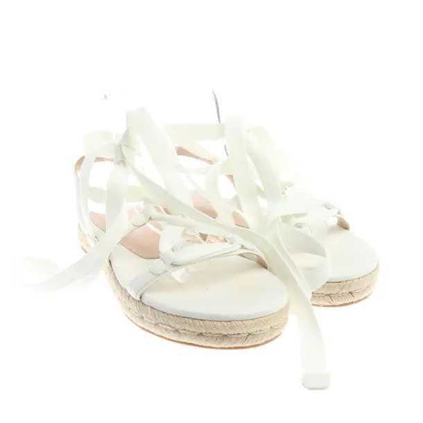 Strappy Sandals, in White, Stuart Weitzman