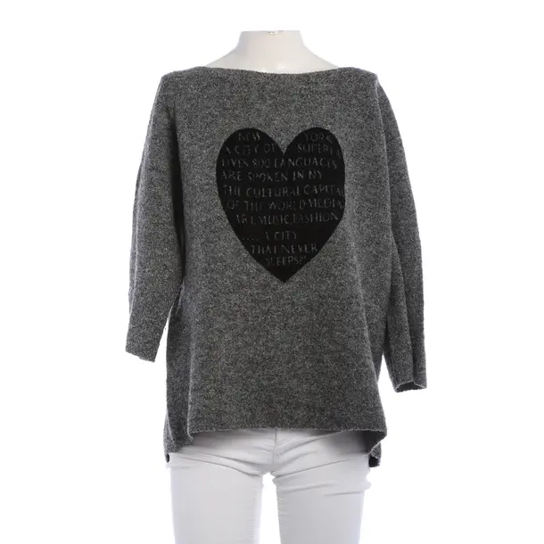 Jumper, in Gray, Wool, Marc Cain