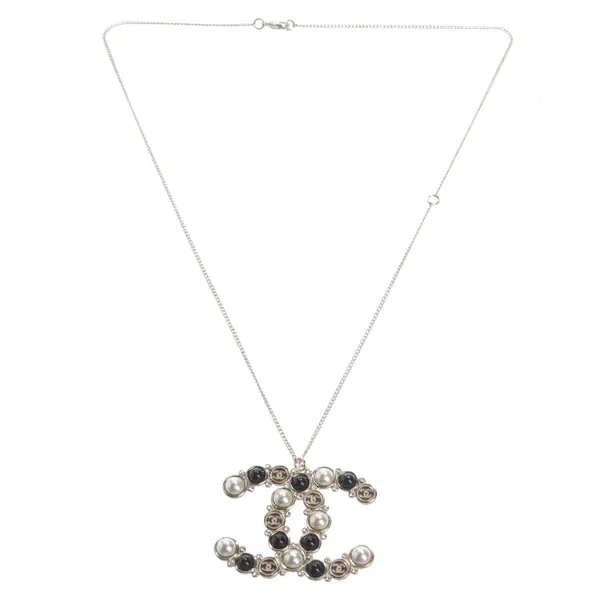 Collana, in argento, Metallo (metallico, metallizzato), Chanel