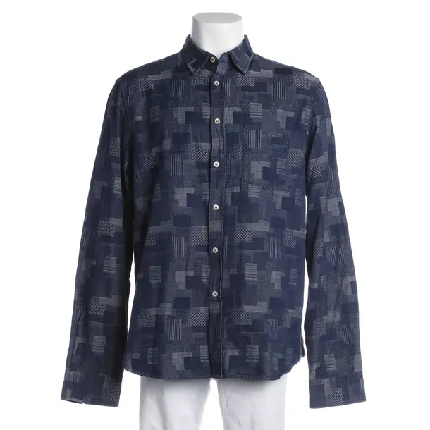 Hemd, in Navy, Baumwolle, Missoni