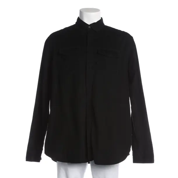 Shirt, in Black, Cotton, Berluti