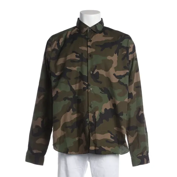 Shirt, in Camouflage, Cotton, Valentino