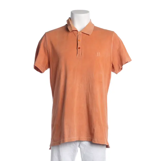 Polo Shirt, in Orange, Cotton, Fendi