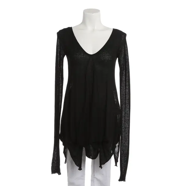 Bluse, in Schwarz, Viskose, High Use
