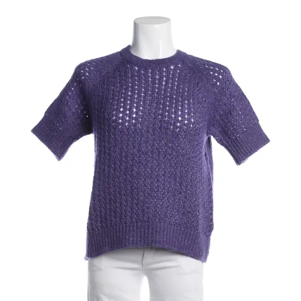 Shirt, in Purple, Wool, Riani