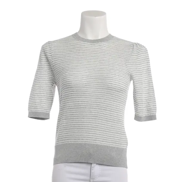 Shirt, in Light Gray, Cotton, Veronica Beard