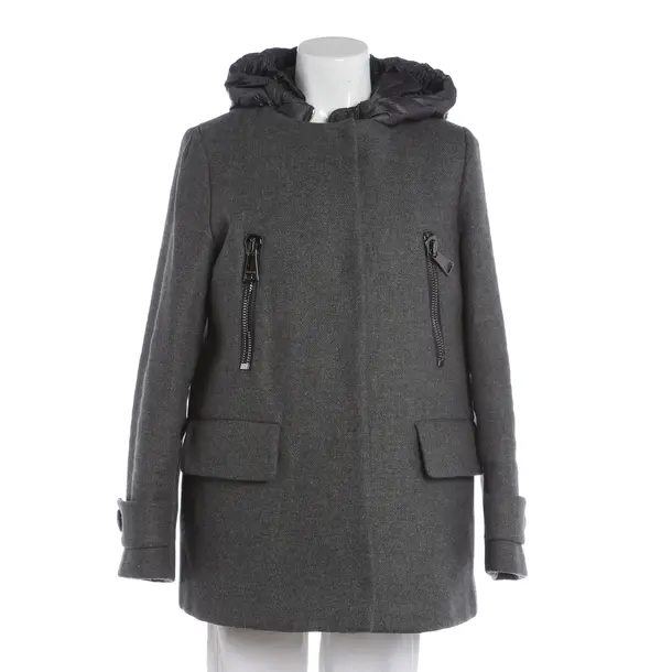 Cappotto mezza stagione, in Grigio, Lana, Moncler