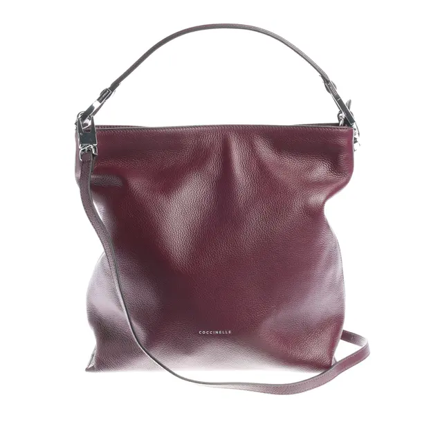 Handbag, in Bordeaux, Leather, Coccinelle