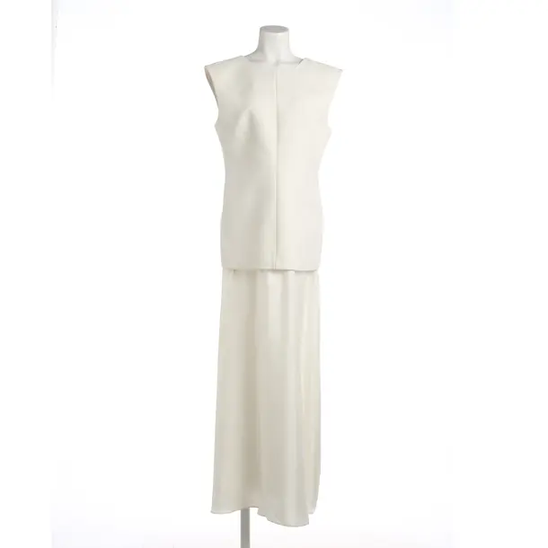 Cocktail Dress, in Beige, Wool, Róhe