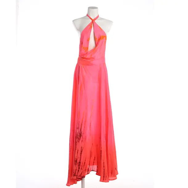 Kleid, in Neon Pink, Seide, Anna Kosturova