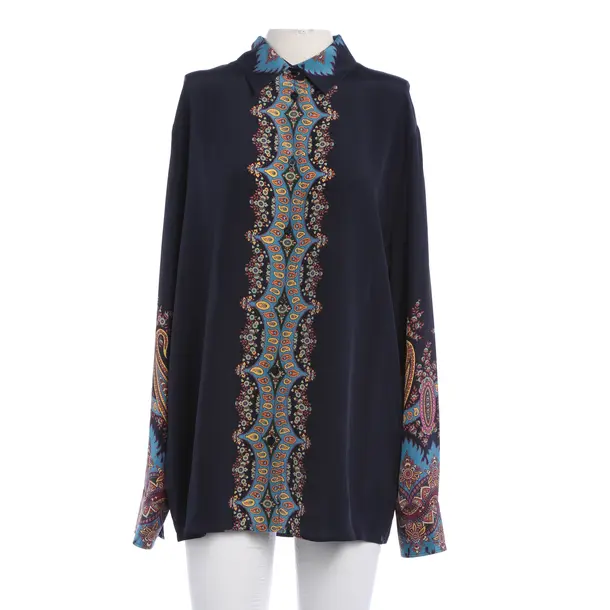 Bluse, in Mehrfarbig, Seide, Etro