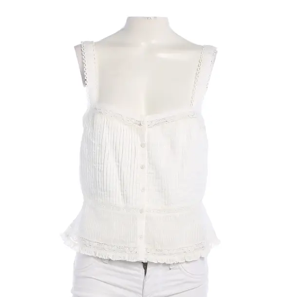 Top, in White, Cotton, Poupette St. Barth