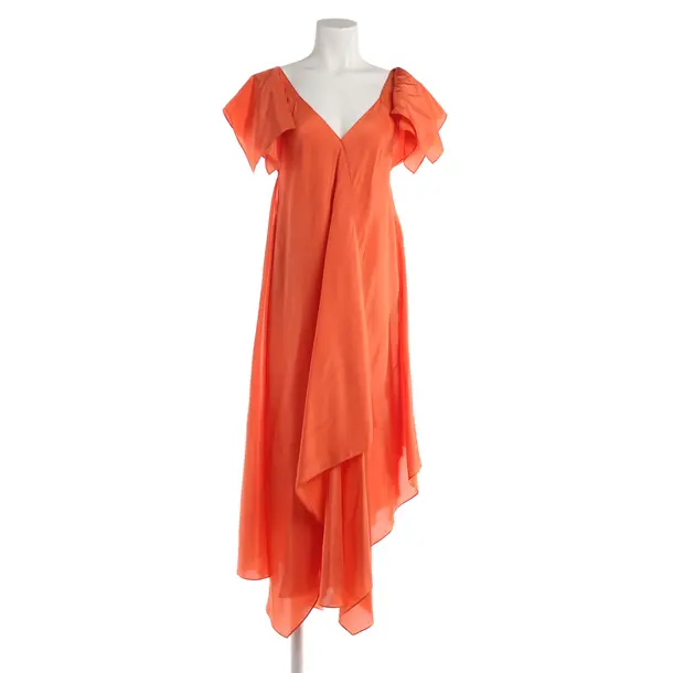 Cocktail Dress, in Orange, Silk, Joseph