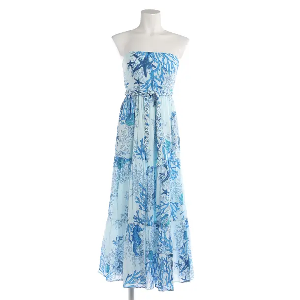 Abito, in Blu, Cotone, Poupette St. Barth