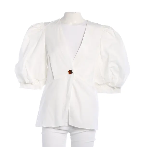 Bluse, in Cream, Baumwolle, Adriana Degreas