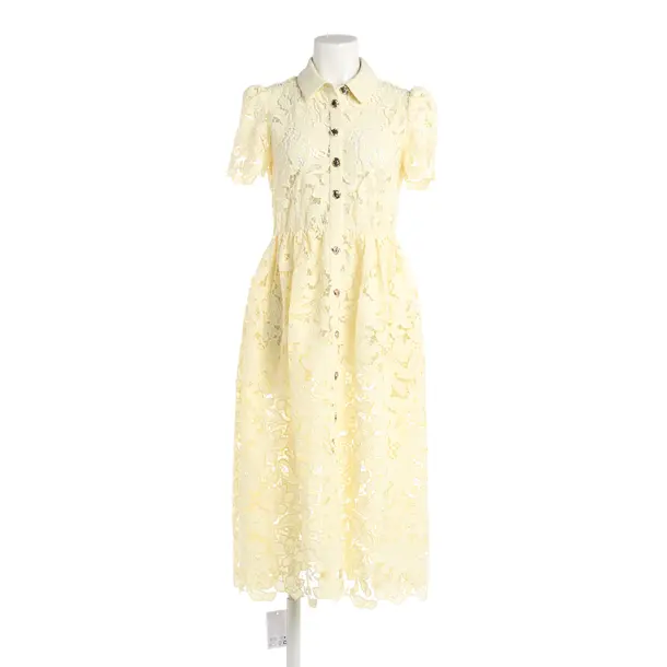 Kleid, in Gelb, Polyester, self-portrait