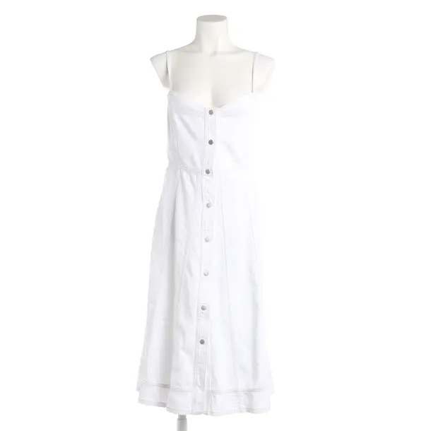 Denim Dress, in Cream, Cotton, AG Jeans