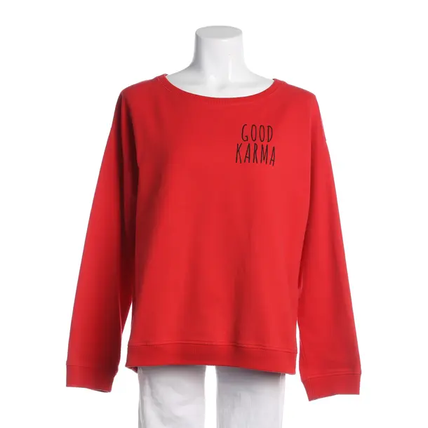 Sweatshirt, in Rot, Baumwolle, Juvia