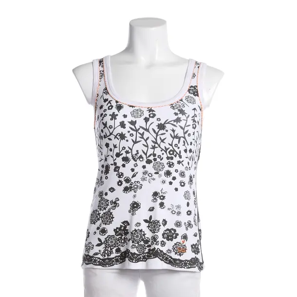 Top, in White, Cotton, Marc Cain Sports