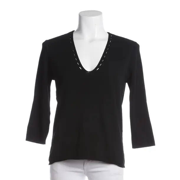 Maglione, in Nero, Viscosa, Marc Cain