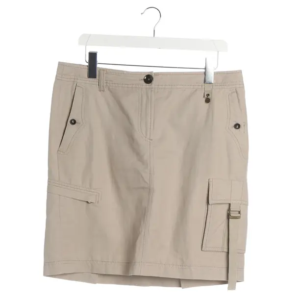 Skirt, in Light Brown, Cotton, Marc Cain