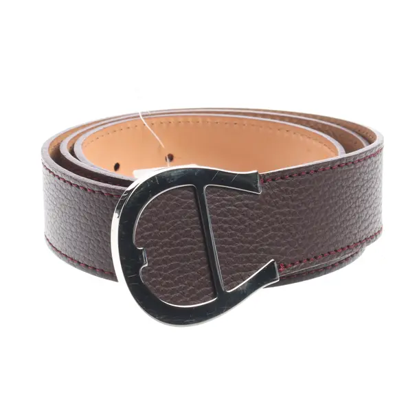 Gürtel, in Bordeaux, Leder, Aigner