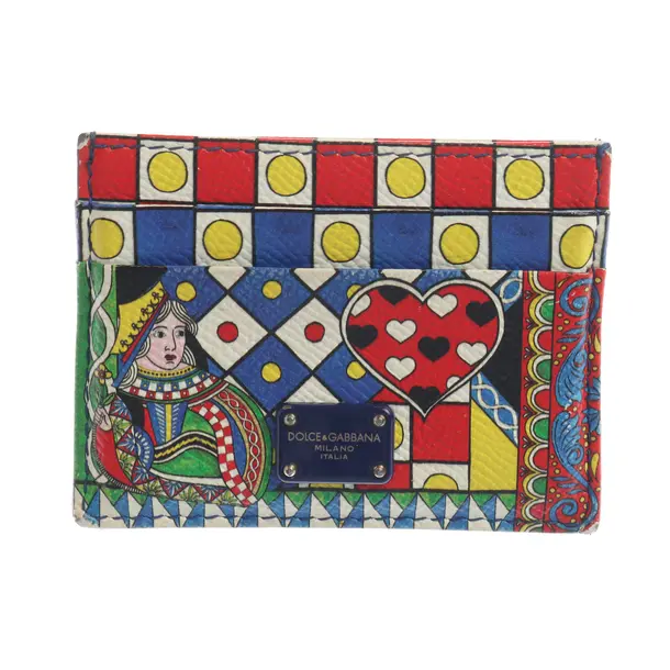 Card Holder, in Multicolored, Leather, Dolce & Gabbana