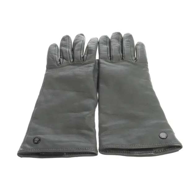 Lederhandschuhe, in Grau, Leder, Roeckl