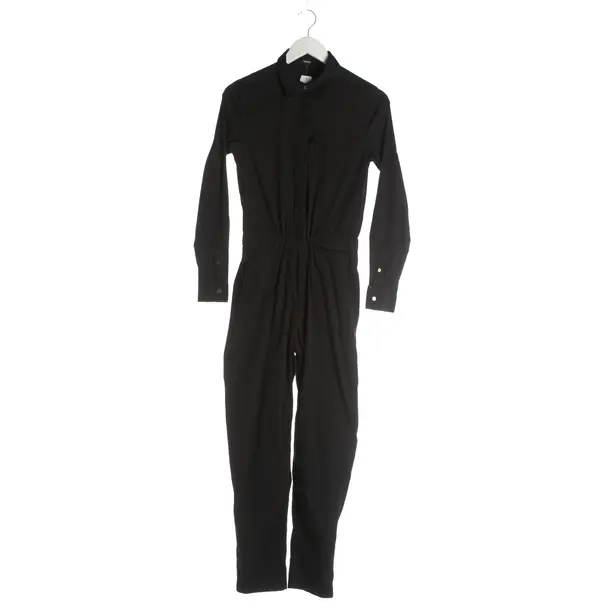 Jumpsuit, in Schwarz, Baumwolle, Theory