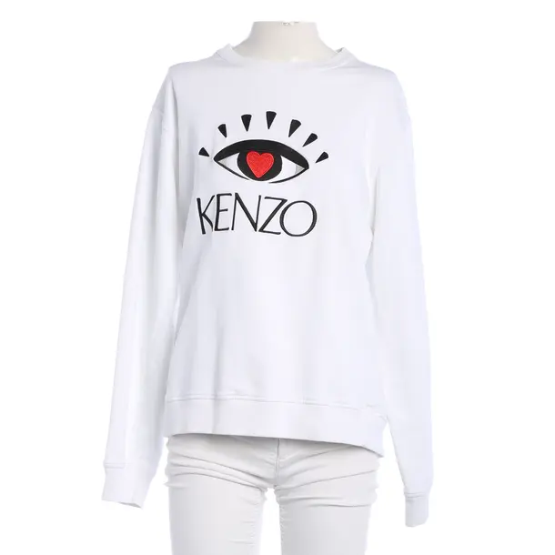Sweatshirt, in White, Cotton, Kenzo