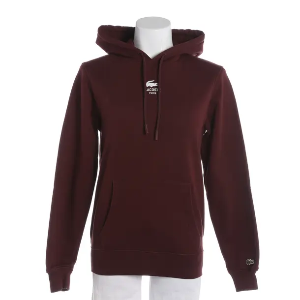 Hoodie, in Braun, Baumwolle, Lacoste